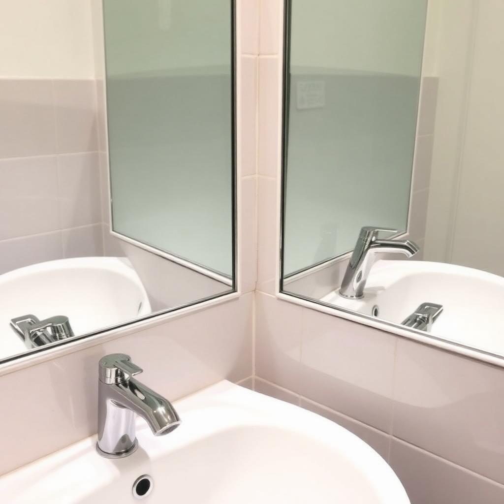 End of tenancy bathroom after cleaning in Small Heath